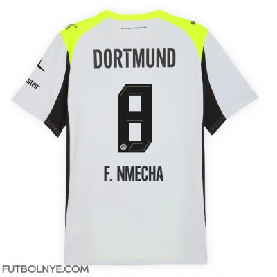 Camiseta Borussia Dortmund Felix Nmecha #8 Visitante Equipación 2025-26 manga corta Camiseta Borussia Dortmund Felix Nmecha #8 Visitante Equipación 2025-26 manga corta